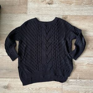 Express cable knit sweater